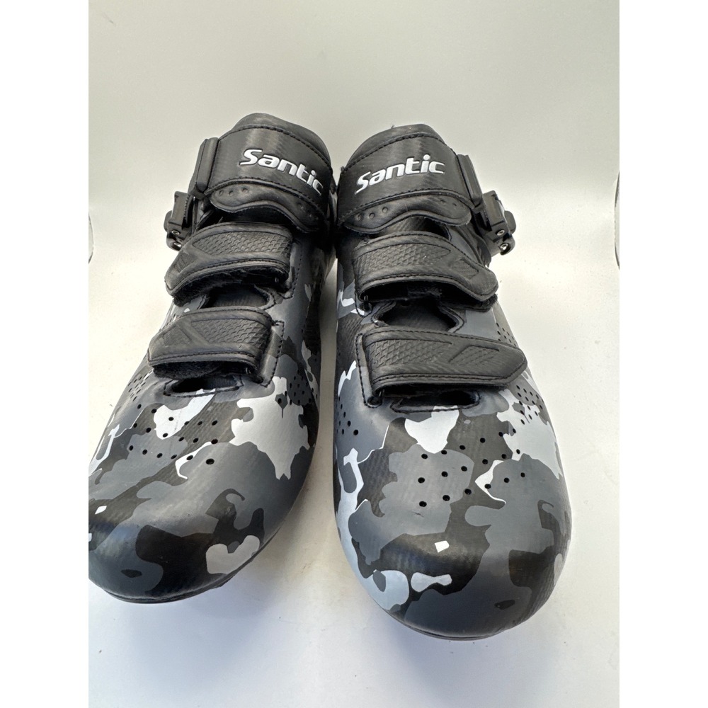 Santic Cycling Shoes Camouflage Mountain Bike SPD Compatible Size 41